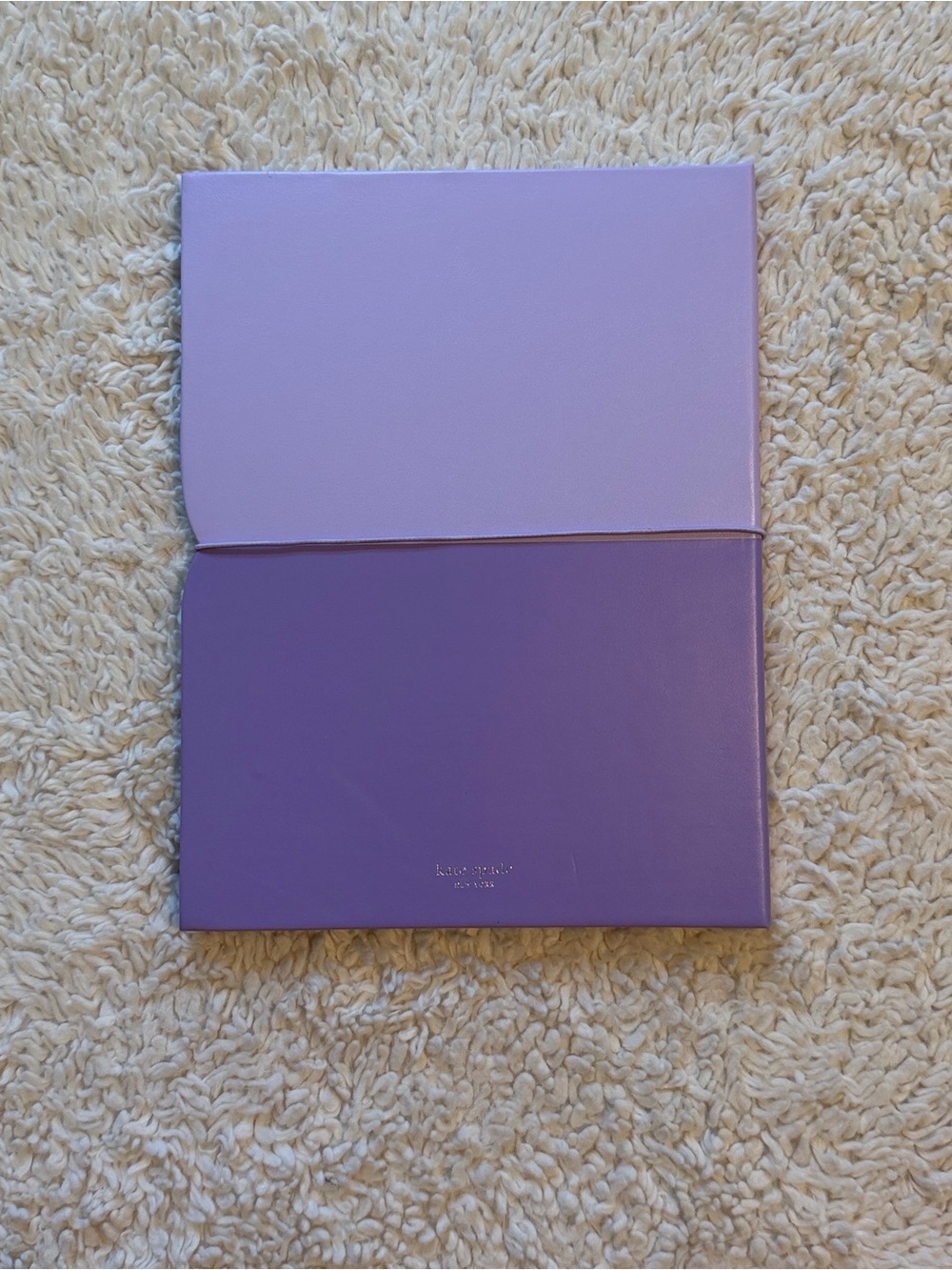 NWT Kate Spade Lilac Plunge Notepad Folio & Large Spiral Notebook - Picture 4 of 7